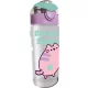 Pusheen cicás kulacs 500ml, lila-zöld