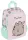 Pusheen cicás hátizsák, ovis, 28x23x10cm, rózsaszín
