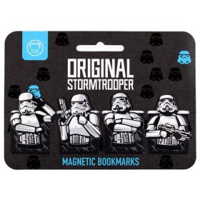   Star Wars mágneses könyvjelző, 4 db/csomag, Az eredeti Stormtrooper