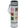 Minecraft mintás rozsdamentes acél thermo palack, digitális hőmérővel, 450 ml, Minecraft Skinek