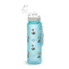 Pusheen cicás kulacs, 600ml, Pusheen macska lufikkal, kék