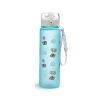 Pusheen cicás kulacs, 600ml, Pusheen macska lufikkal, kék