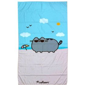 Pusheen cicás strandtörölköző, 180x85cm