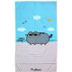 Pusheen cicás strandtörölköző, 180x85cm
