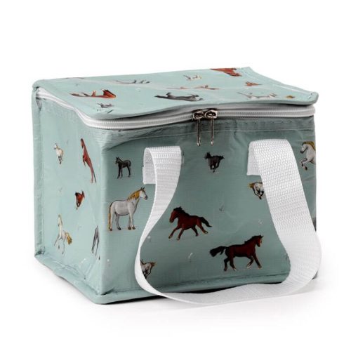 Lovas uzsonnás táska, hűtőtáska, 20x16x13cm, Willow Farm