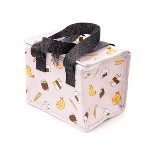 Pusheen cicás uzsonnás táska, hűtőtáska, 20,5x16x13,5cm, Sushi Club