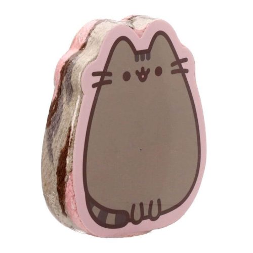 Pusheen cicás kéztörlő, arctörlő, zsugorított törölköző, 28x30 cm, kétféle