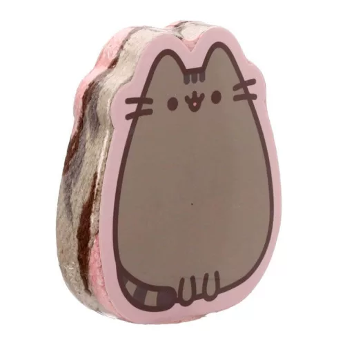 Pusheen cicás kéztörlő, arctörlő, zsugorított törölköző, 28x30 cm, kétféle