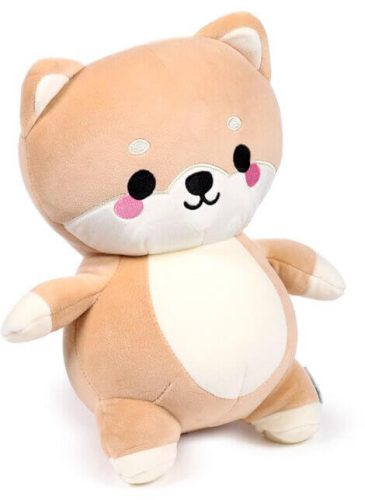 2 az 1-ben kifordítható utazópárna és plüss figura, Shuggs, a Shiba Inu kutya