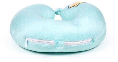 2 az 1-ben kifordítható utazópárna és plüss figura, Shuggs, a Shiba Inu kutya