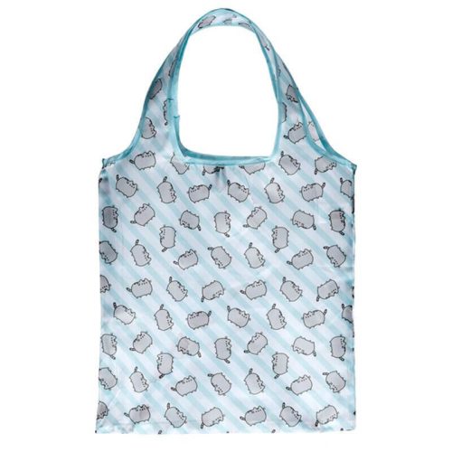 Pusheen cicás bevásárlótáska, összehajtható, 55x37cm (10x8x3cm), kétféle