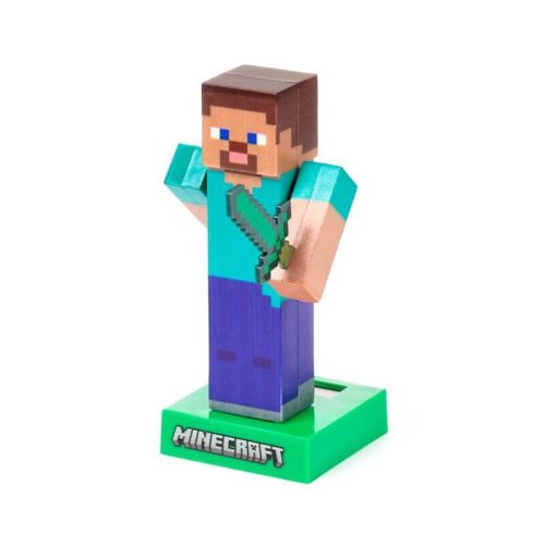 Minecraft napelemes táncoló figura, Minecraft Steve