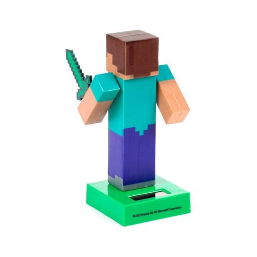 Minecraft napelemes táncoló figura, Minecraft Steve