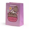 Pusheen cicás ajándéktáska, 23x17x9cm, közepes, muffin