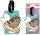 Pusheen cicás bőröndcímke, szörfös pusheen macska