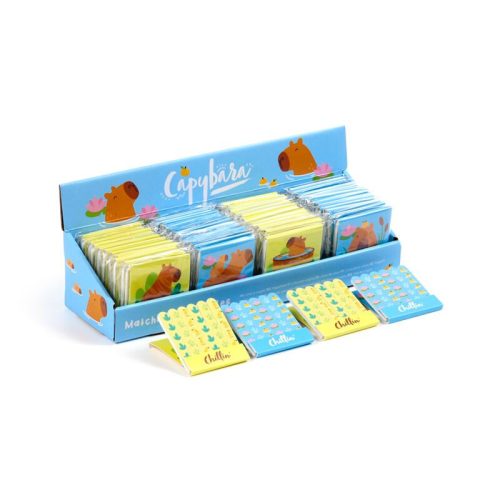 Kapibara körömreszelő, többféle, 6 db/szett