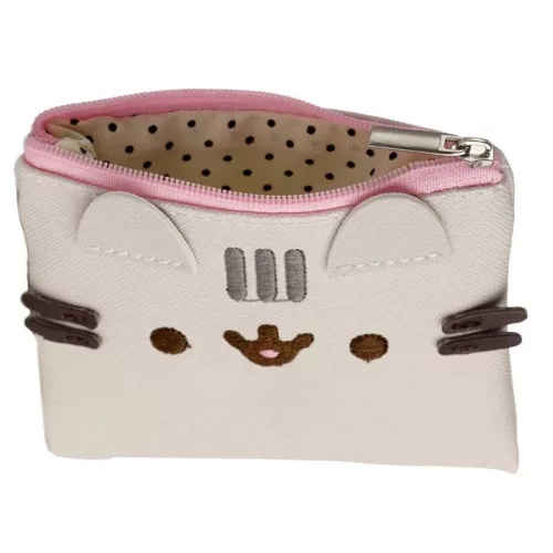Pusheen cicás pénztárca, 9x10x1 cm