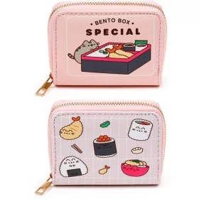   Pusheen cicás pénztárca, 9x11x2,5cm, Sushi Club, kétféle