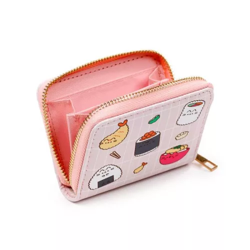 Pusheen cicás pénztárca, 9x11x2,5cm, Sushi Club, kétféle