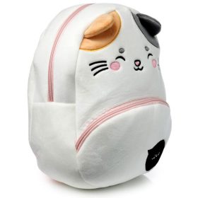 Cicás hátizsák, ovis, 30x24x14cm, plüss, Lola