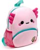 Axolotl hátizsák, ovis, 31x24x9cm, plüss, Maddie