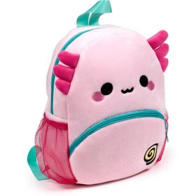 Axolotl hátizsák, ovis, 31x24x9cm, plüss, Maddie