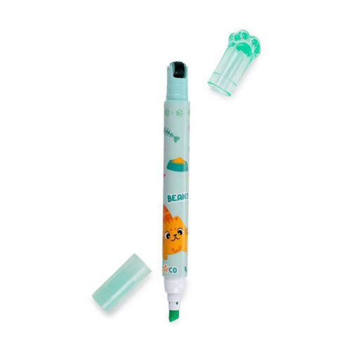 2 az 1-ben szövegkiemelő és gurulós nyomda, Beans & Társai macskák