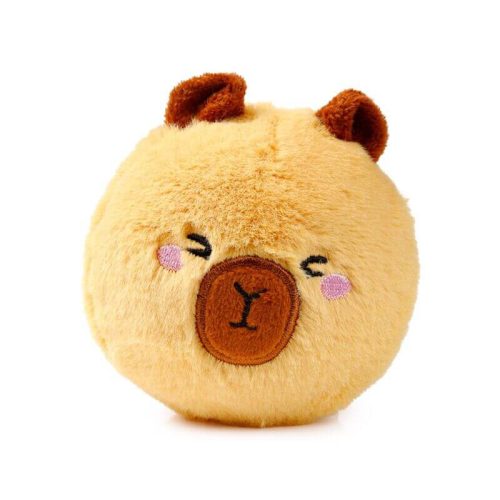 Pattogó plüss labda, kapibara fej, többféle változat