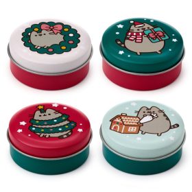   Pusheen cicás ajakbalzsam tégelyben, karácsonyi, 4 féle, XLIP150