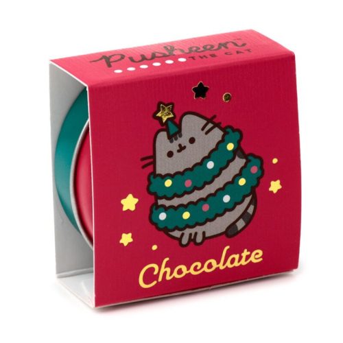 Pusheen cicás ajakbalzsam tégelyben, karácsonyi, 4 féle, XLIP150