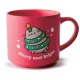 Pusheen cicás bögre, karácsonyi, 470ml, 9x10x9cm, Merry and Bright