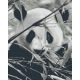 Pixel szett 36 normál alaplappal, színekkel, panda (836026)