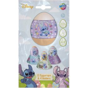   Stitch tojásdíszítő fólia húsvétra, 12 db fólia és 4 db tojástartó