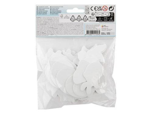 Dekorgumi, öntapadós húsvéti figurák, kb. 30 db-os