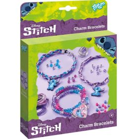 Stitch karkötőkészítő készlet charmokkal