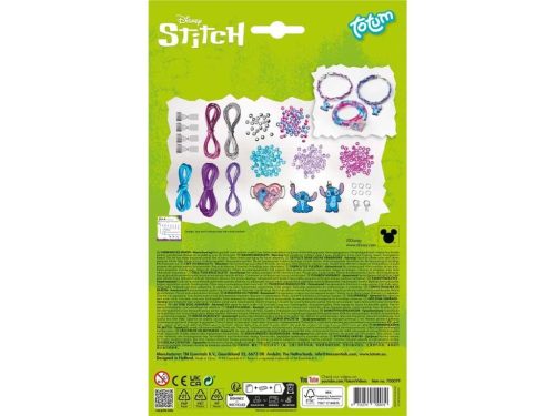 Stitch karkötőkészítő készlet charmokkal
