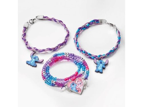 Stitch karkötőkészítő készlet charmokkal