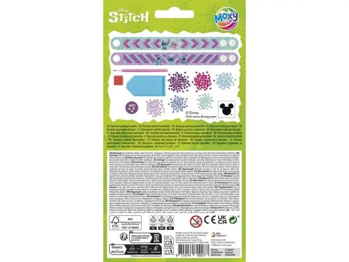 Stitch gyémántfestés szett, karkötők (2 db/szett)