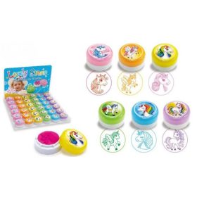 Unikornis nyomda, 6 féle, kör alakú, 1 db