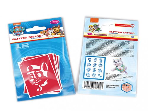 Sablonok, 12 db-os, Paw Patrol, Mancs őrjárat (CTMS-0084)