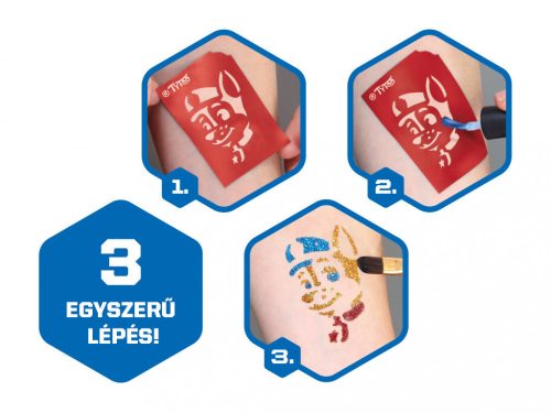 Sablonok, 12 db-os, Paw Patrol, Mancs őrjárat (CTMS-0084)