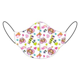 Arcmaszk, gyerek, Paw Patrol, fehér, 2 rétegű