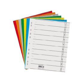 Elválasztólap A/4 karton Q-CONNECT kék   (100db/csomag)