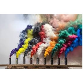 Zöld füstgyertya, 2 perc