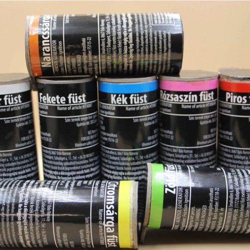 Citromsárga füstgyertya, 2 perc