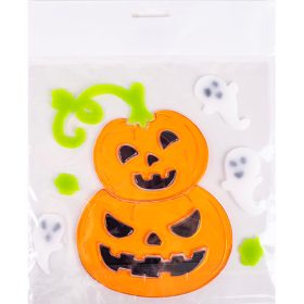 Ablakzselé 25x20 cm halloween tökök