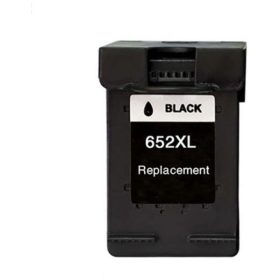 HP 652 fekete utángyártott tintapatron (F6V25A)