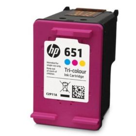 HP 651 színes utángyártott tintapatron (C2P11AE)