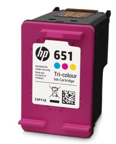 HP 651 színes utángyártott tintapatron (C2P11AE)