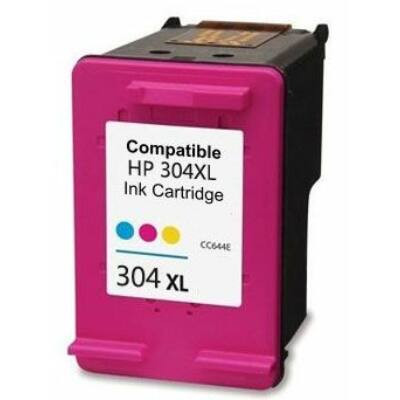 HP 304XL színes  utángyártott tintapatron(N9K07AE)